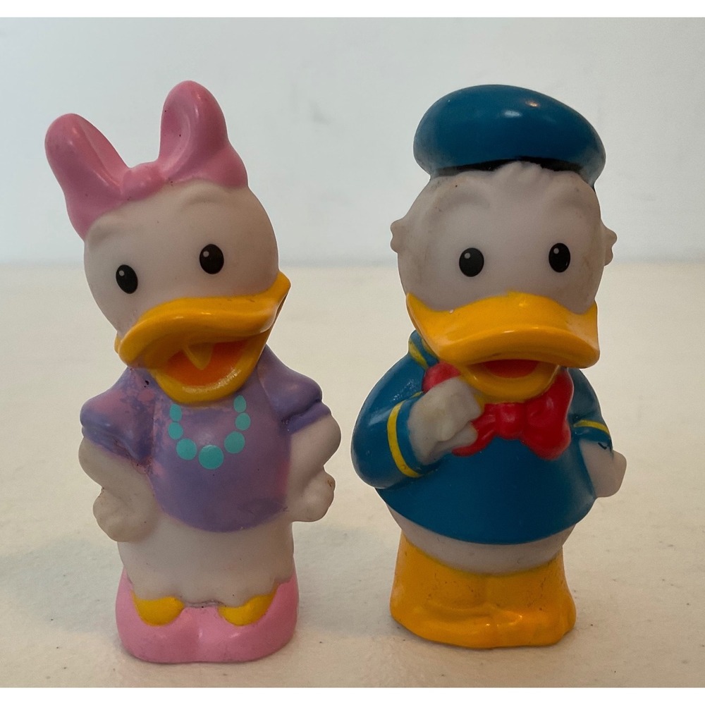 Fisher-Price Little People Disney Donald Duck and Daisy Duck Figures 09/15TL